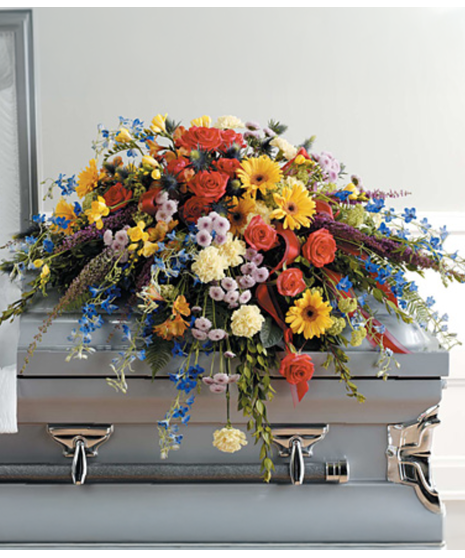 My Summer Love Casket Spray