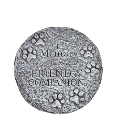 Faithful Friend with Pawprints