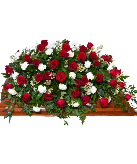 DEDICATION OF LOVE CASKET SPRAY