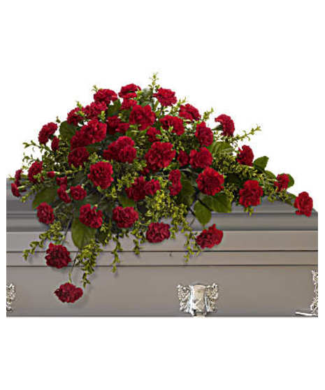 Carnation Casket Spray