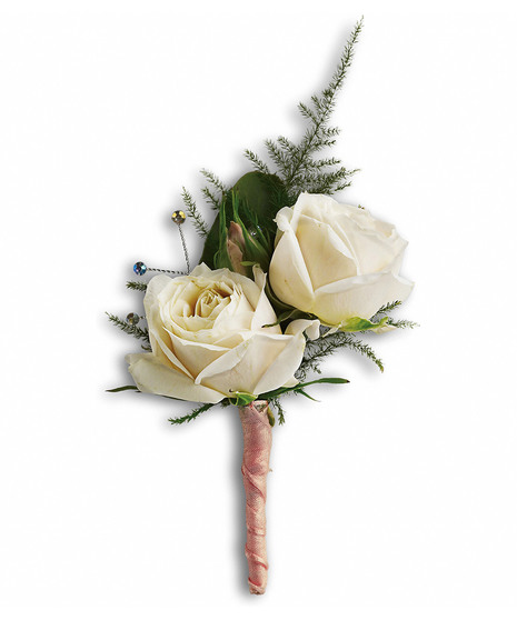 White Tie Boutonniere
