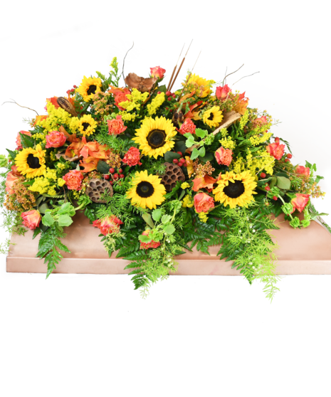 Autumn Glory Casket Spray