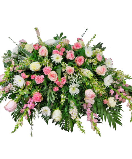 Peaceful Pink Casket Spray