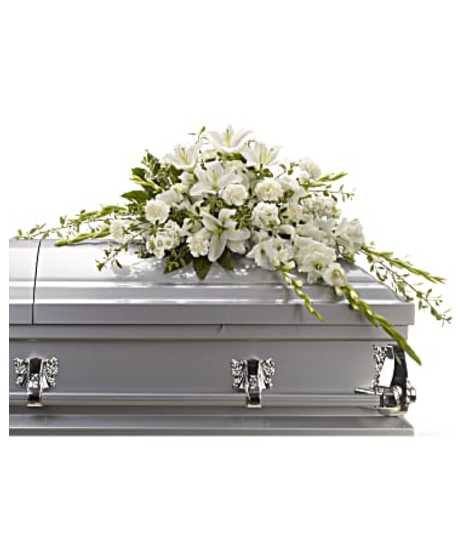 Bountiful Memories Casket Spray