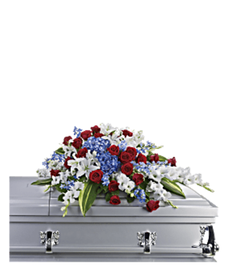 Distinguished Service Casket Spray