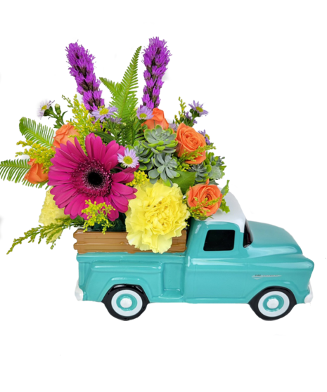 Antique Truck Posies